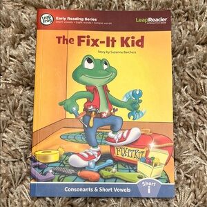 LeapFrog LeapReader "The Fix-It Kid" Book